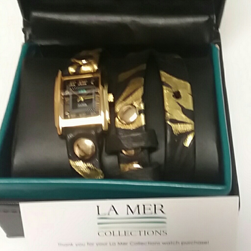 Like NEW La Mer Collections braclet watch